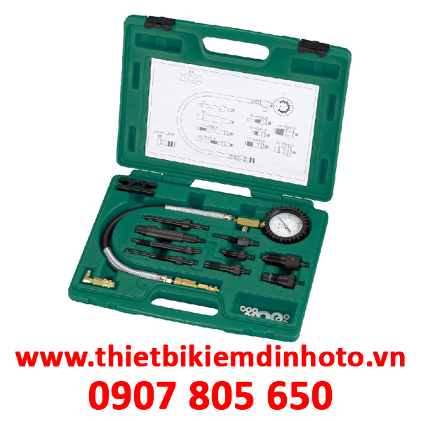kiểm tra áp suất động cơ dầu, đo áp suất buồng đốt