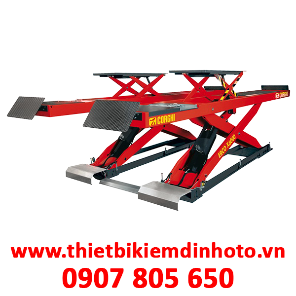 cầu nâng cắt kéo chuyên chỉnh lái