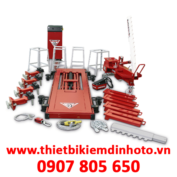 thiết bị kéo nắn xe tại nạn, dàn kéo nắn xe tai nạn, kéo nắn xe tai nạn, blackhawk