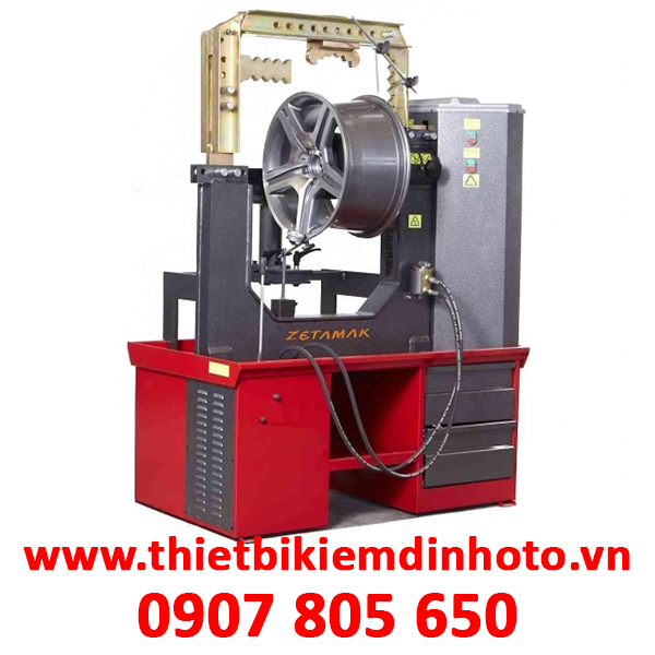 máy kéo nắn lazang, máy kéo nắn mâm xe, máy nắn la zăng, kéo nắn mâm, sửa chữa mâm