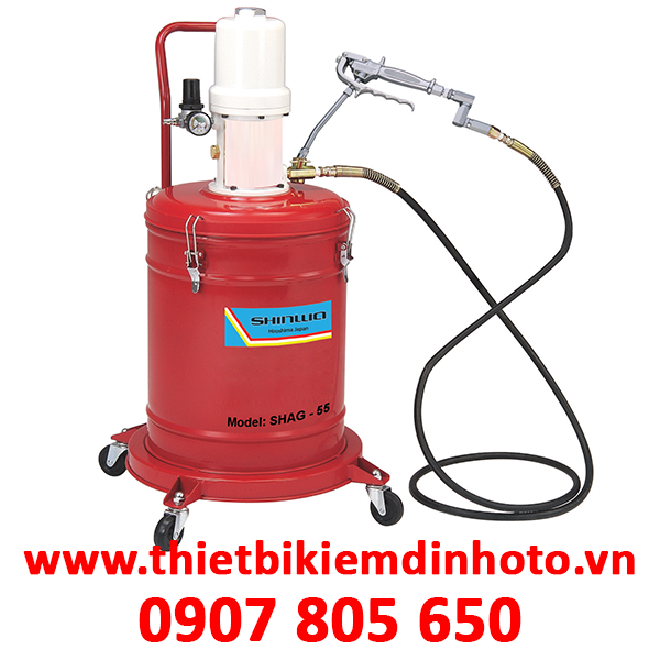 bơm mỡ bằng khí