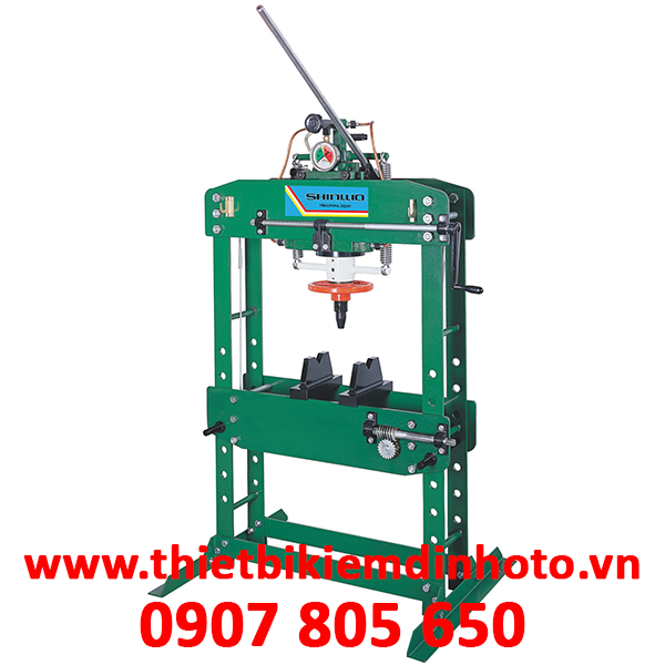 máy ép thủy lực 35 tấn, máy ép thủy lực shinwa, máy ép thủy lực