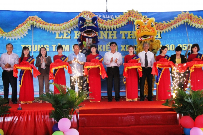 Khánh thành trung tâm đăng kiểm xe cơ giới 60-05D